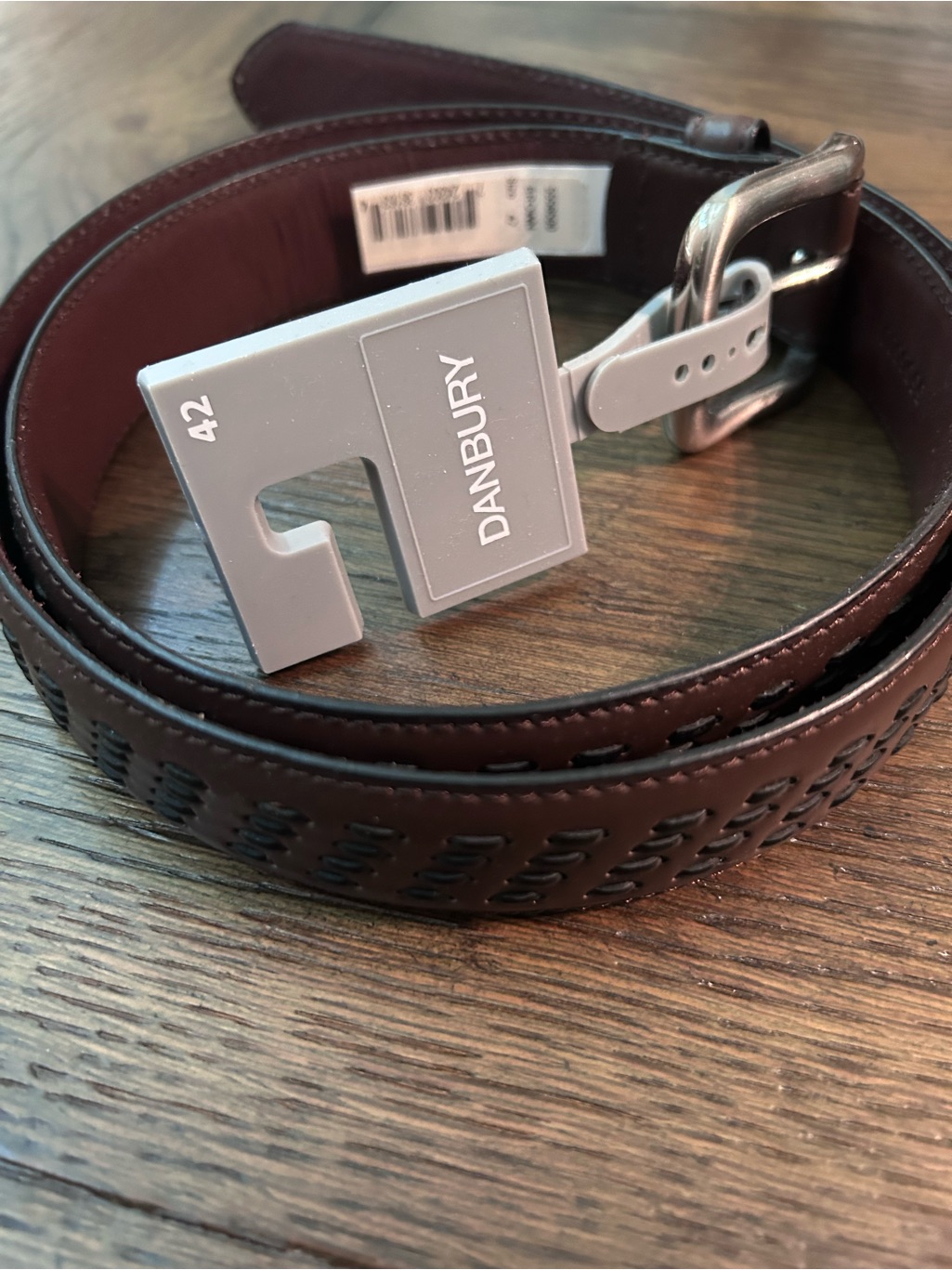 Men’s Size 42 Brown Danbury Belt